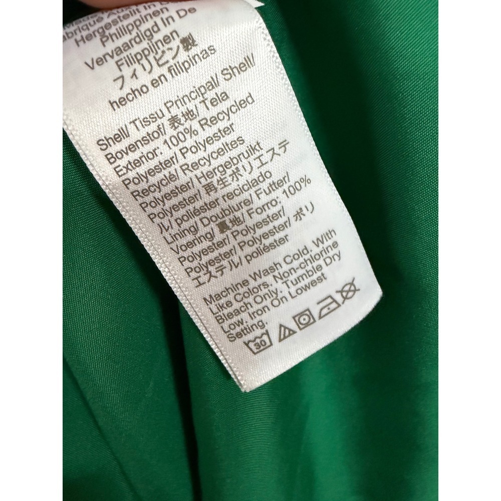 J. Crew Jade Green Split Neck Sleeveless Dress Prep Business Date Night Size 16 - Picture 6 of 6